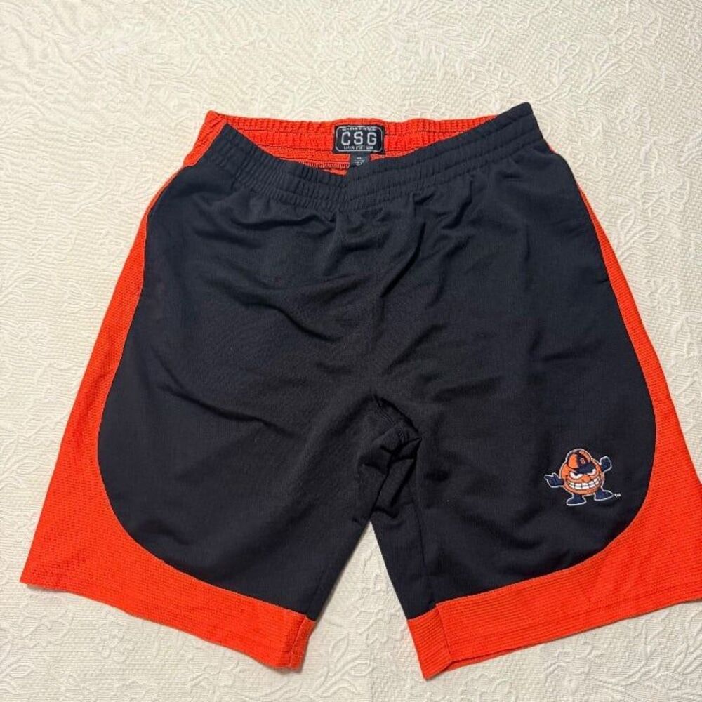 CSG Syracuse Orange Otto The Orange Mesh Basketball Shorts Size XL